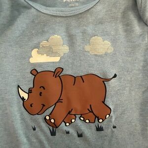 Baby Boy Outfit – Long Sleeve Onesie & Sweatpants – Size 18 Months 👶💙